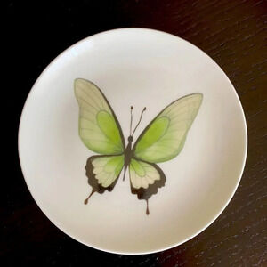 Ashdene Fine Bone China Dessert plate w.Butterfly.